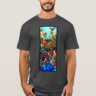XMen+アッセンブル 面白い女の子 Tシャツ