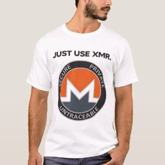 XMR (Monero)を使用する Tシャツ