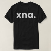XNA Northwest Arkansas Arkansas Airport Code List Tシャツ (デザイン正面)