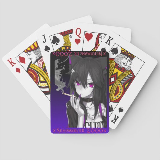 xNekomancer2000x Playing Cards トランプ (裏面)