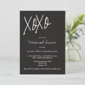 XOの灰色のリハーサルの夕食の招待状 招待状 (スタンド正面)