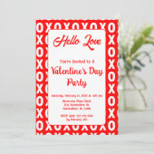 XOバレンタインデーパーティー 招待状 (スタンド正面)