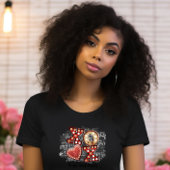 XOラグとキス、おもしろいバレンタイン Tシャツ