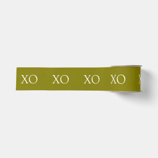 XO ゴールドリボン グログランリボン
