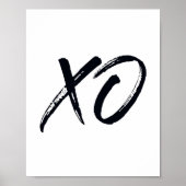 XO スクリプト ラブ アンド ハグス ポスター (正面)