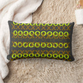 "XO " ランバークッション (ブランケット)