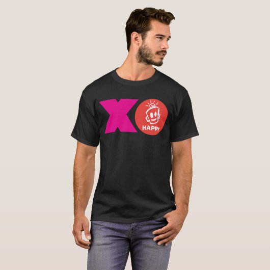 XO HAPPY Shirt Tシャツ (正面フル)