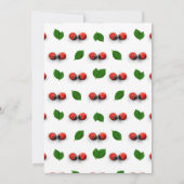 XO HUGSとキスバグVERSION 2 Valentine card サンキューカード (裏面)