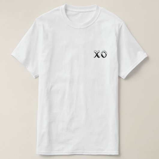 XO Tシャツ (デザイン正面)