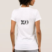 XO Tシャツ (裏面)
