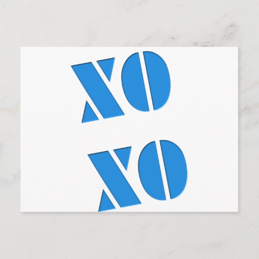 XO XO ポストカード (正面)