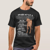 Xoloの解剖学 Tシャツ (正面)