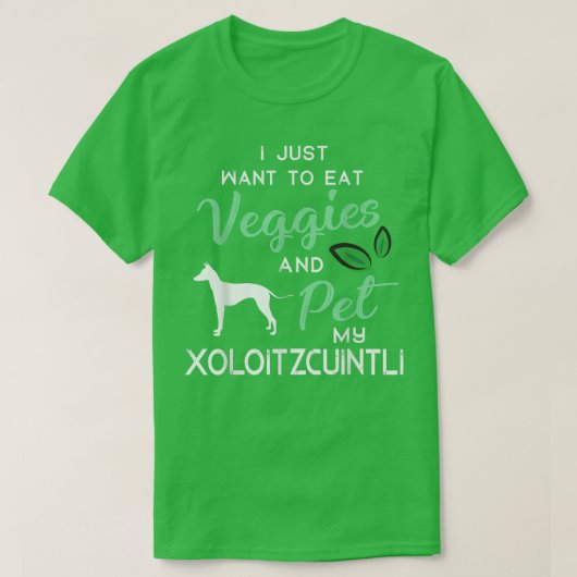 Xoloitzcuintli犬シガーラバーの所有者クリスマス誕生日 Tシャツ (デザイン正面)