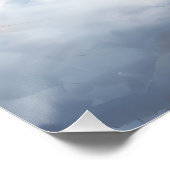 Xoloitzcuintli雪のクリスマスを許可 ポスター (コーナー)