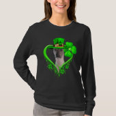Xoloitzcuintli Dog St Patricks Day Lover Irish Sha Tシャツ (正面)