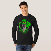 Xoloitzcuintli Dog St Patricks Day Lover Irish Sha Tシャツ (正面フル)