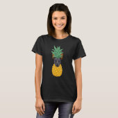 Xoloitzcuintli Pineapple Dog Tシャツ (正面フル)