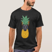 Xoloitzcuintli Pineapple Dog Tシャツ (正面)