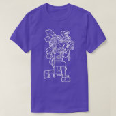 Xolotl神アステカナワトルマヤンインカトルテックギフト1 Tシャツ (デザイン正面)