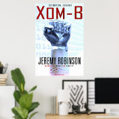Xom-B - The Novel Cover...ポスターとして! ポスター (ホームオフィス)