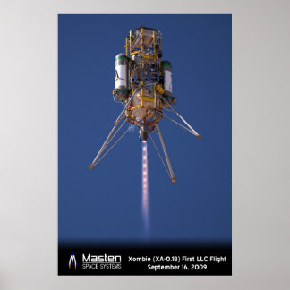 Xombie無料フライトポスター ポスター