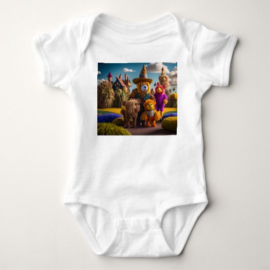 XOORIBOUS ベビーボディスーツ (正面)