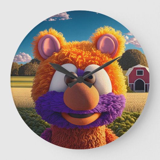 XOORIBOUS ラージ壁時計 (正面)