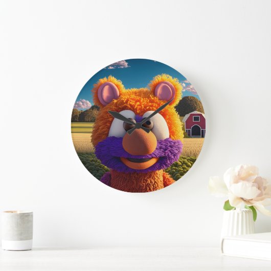 XOORIBOUS ラージ壁時計 (ホーム)