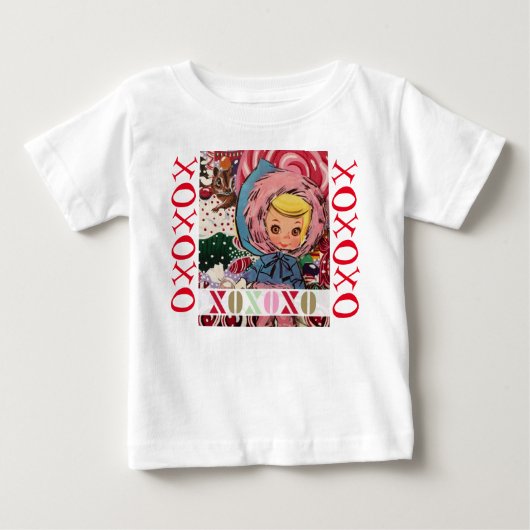 XOX Ms Susie Skierドレス ベビーTシャツ (正面)