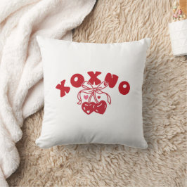 XOXNO アンチバレンタイン ハート チェリー コケット クッション