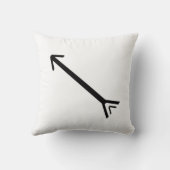 XOXOおよび矢印 クッション (裏面)