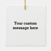 XOXOのオーナメント セラミックオーナメント (裏面)