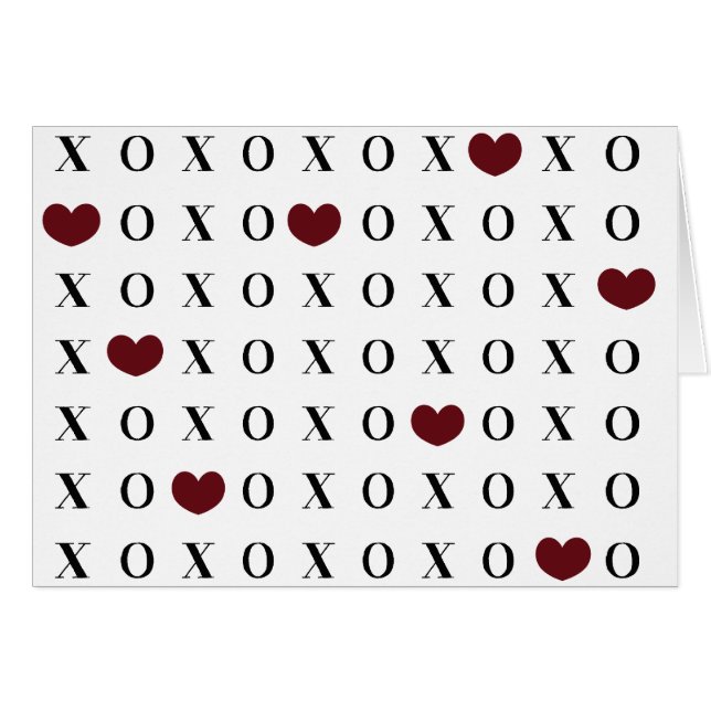 XOXOのハート (正面横)