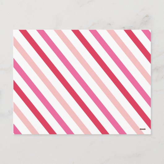 XOXOのバレンタインのパーティーの旗の旗布の旗A シーズンポストカード (裏面)