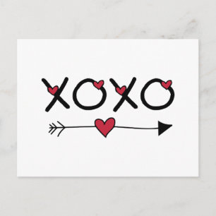 XOXOのバレンタイン シーズンポストカード