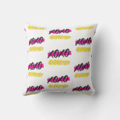 xoxoの二重顔 クッション (裏面)