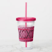 'XOXO'アクリルタンブラー アクリルタンブラー (正面)