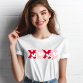 XOXOキスとハグTシャツ Tシャツ