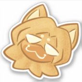 XOXOクッキー（バニラ） シール (正面)