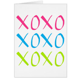 XOXOグリーティングカード