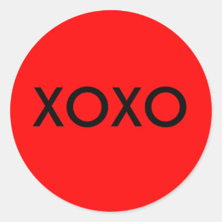 XOXOステッキ ラウンドシール