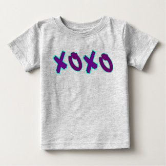 XOXOトドラーティー ベビーTシャツ