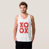 XOXOハグとキスバレンタインデー Tシャツ (正面フル)