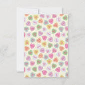 XOXOハグとキスフォトクラスルームのカード サンキューカード (裏面)