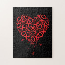 XOXOハートクリスマス ジグソーパズル