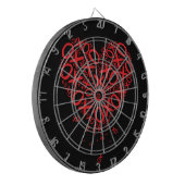 XOXOハート ダーツボード (正面左)