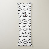 XOXOハート ボディピロー (正面縦)