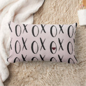 XOXOハート ランバークッション (ブランケット)