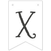 XOXOバグとキスバレンタインデーパーティー バンティングフラッグ (第1の旗)