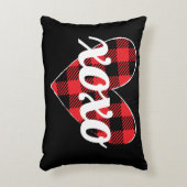 xoxoバッファローハートアクセント枕 アクセントクッション (正面(垂直))